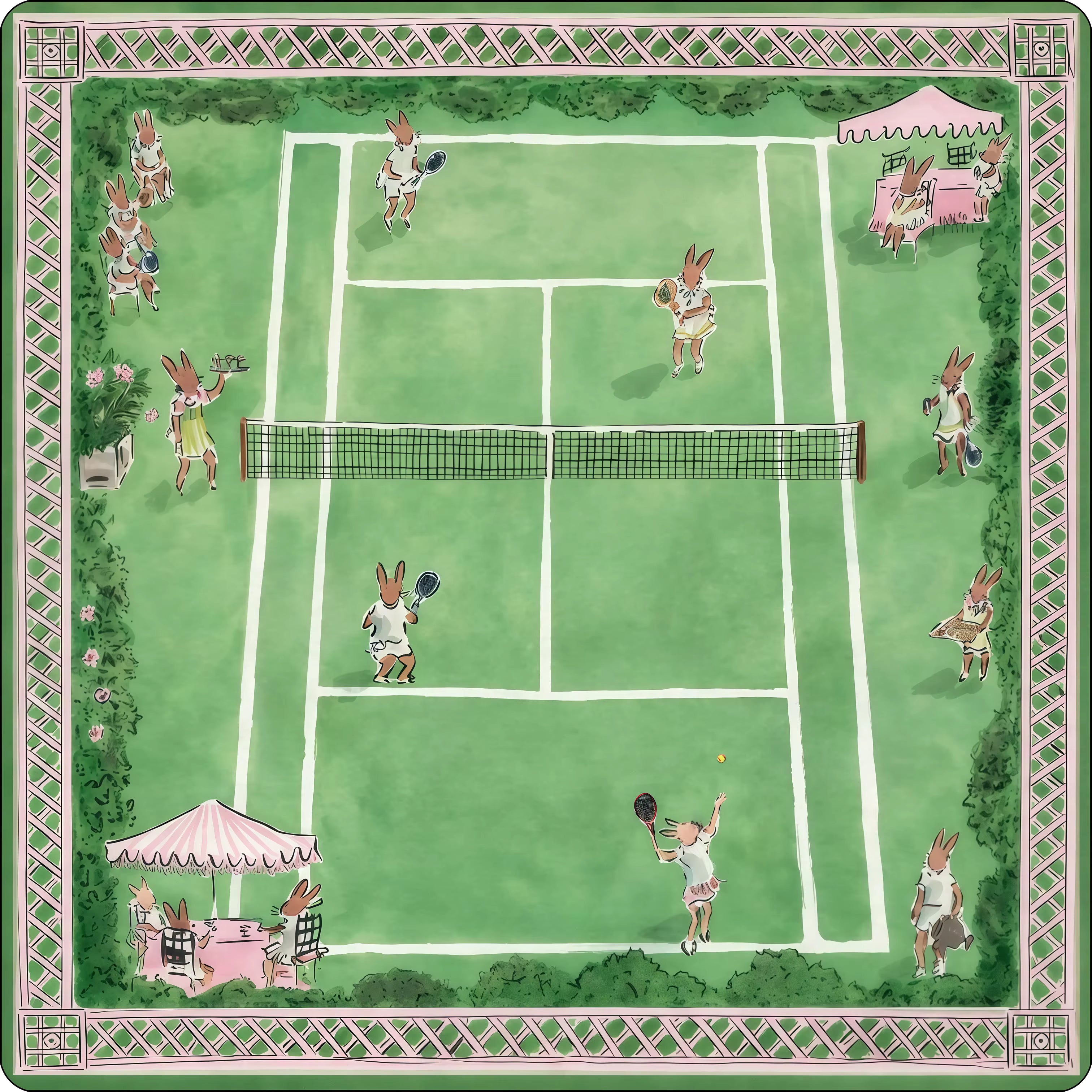 Harewood Court Mahjong Mat