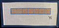 Classic Greek Key Needlepoint Key Fob Canvas - 13 Mesh, 8.15" Design
