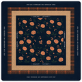 Midnight Marigold Mahjong Mat