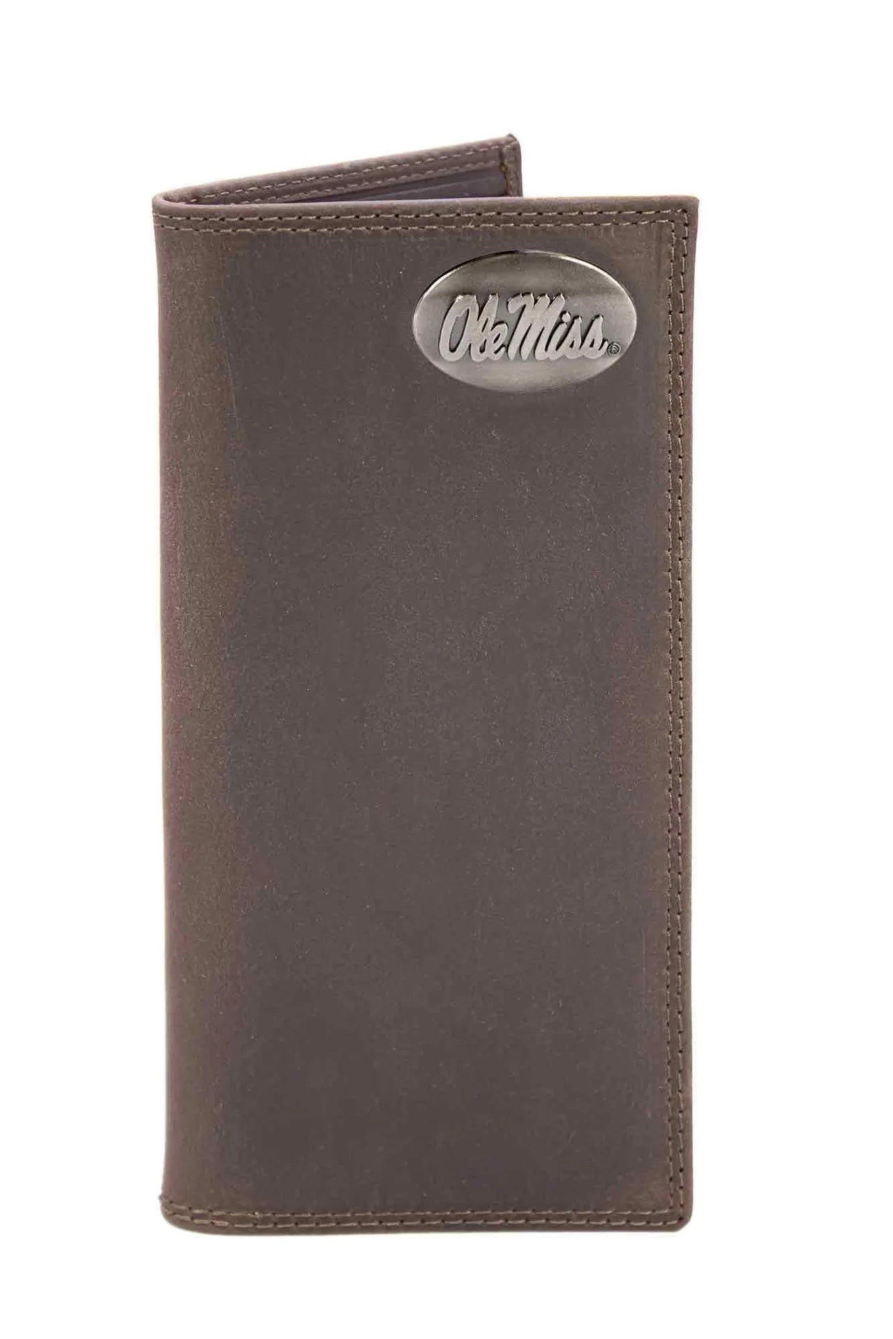 Ole Miss Men's Collegiate Secretary Leather Wallet