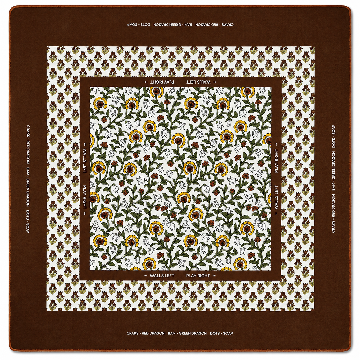 Sunflower Garden Mahjong Mat