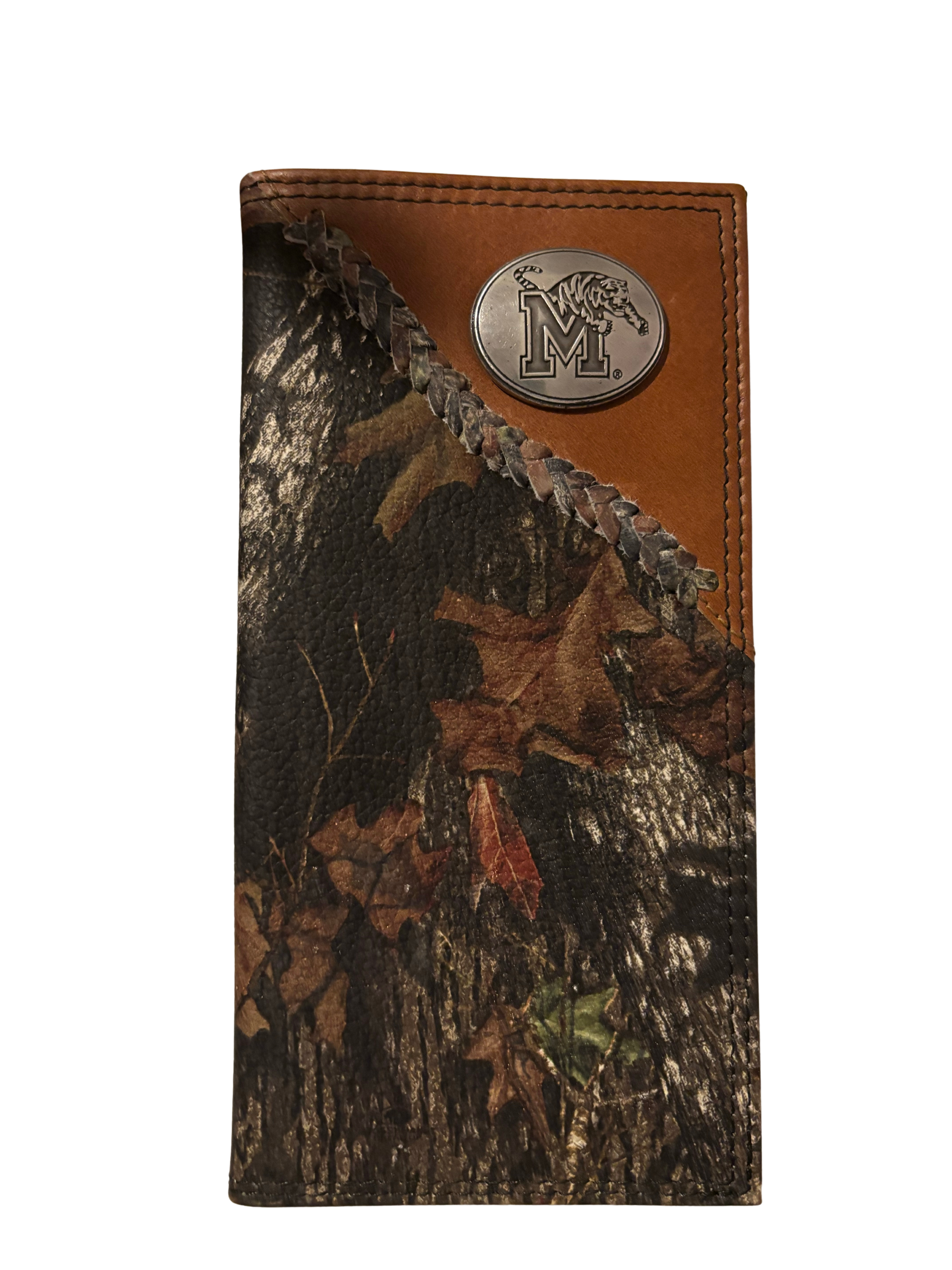 University of Memphis Camo and Leather Secretary