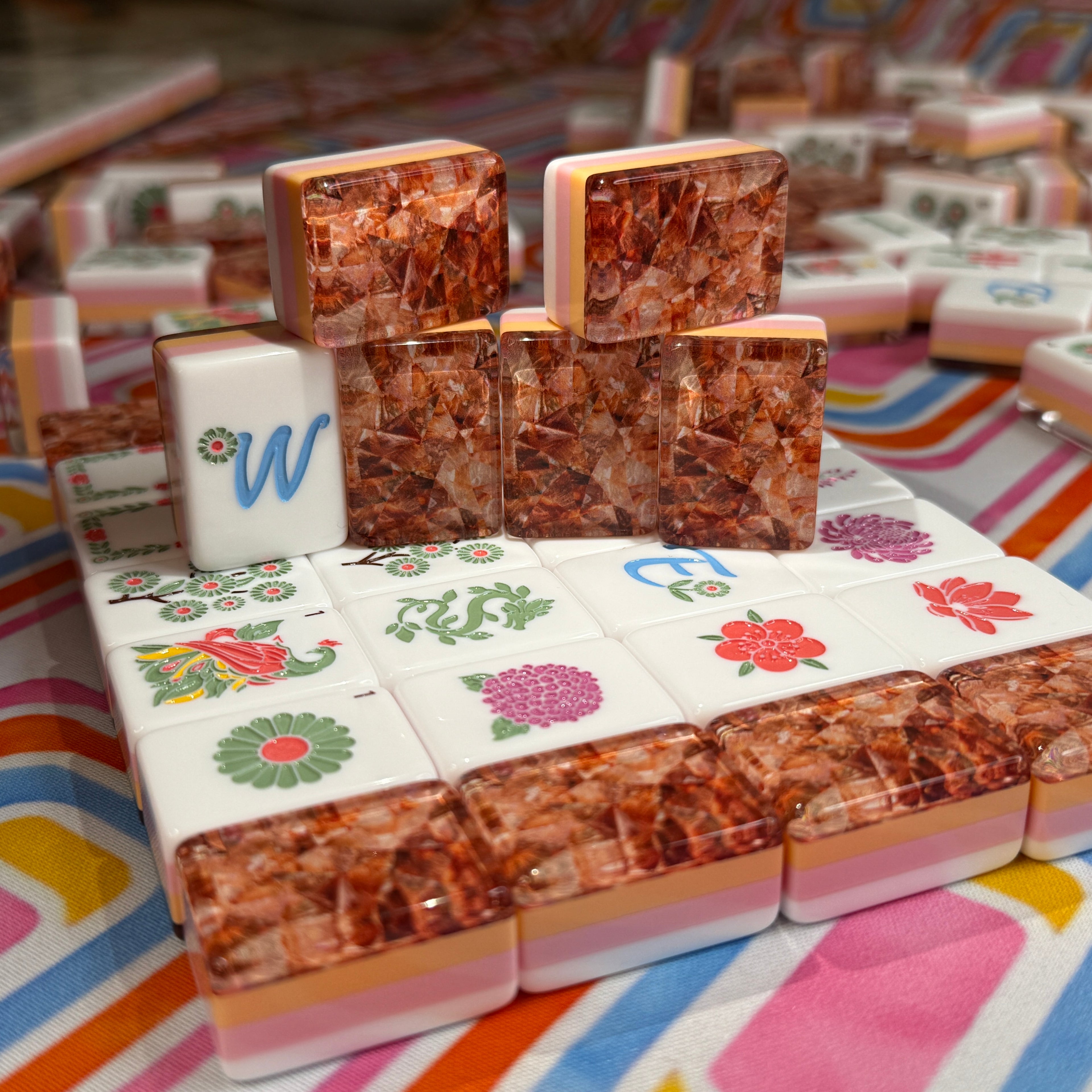 Topaz Reserve Mahjong Tiles